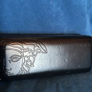 Versace Black Eyeglass Case